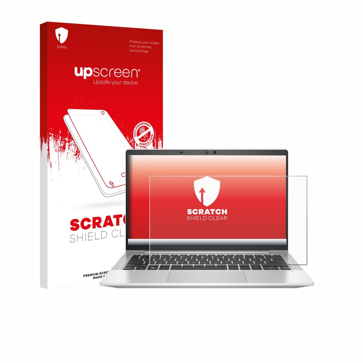 upscreen - Screenprotector voor HP ProBook 635 Aero G8 - Folie Beschermfolie transparant