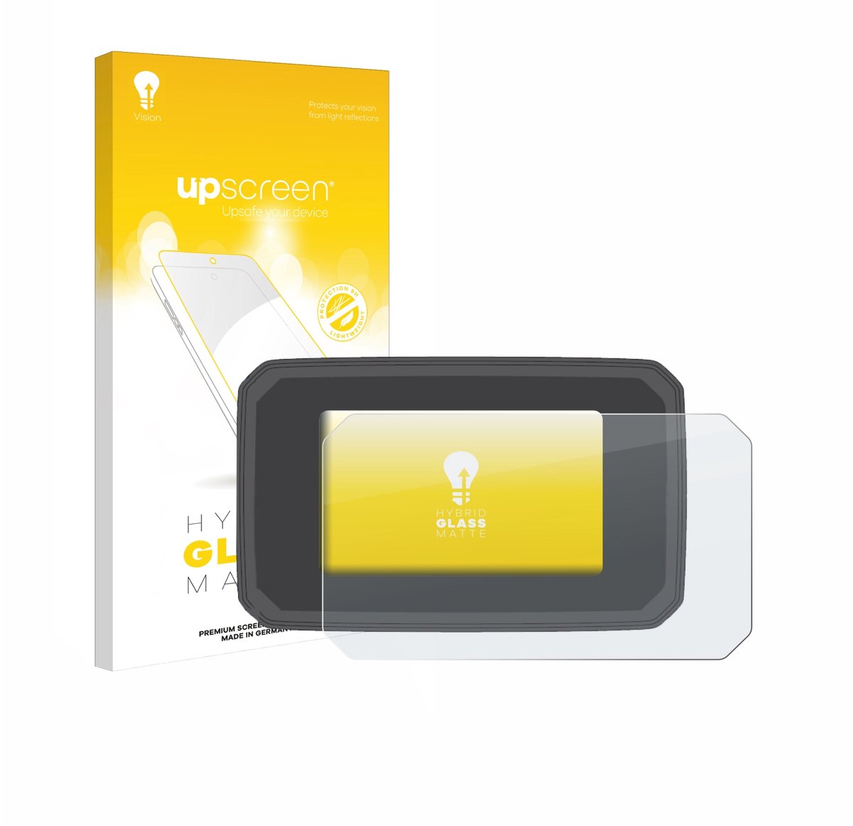 upscreen - Screenprotector voor Honda PCX125 2025 - Folie Beschermfolie Beschermglas matte