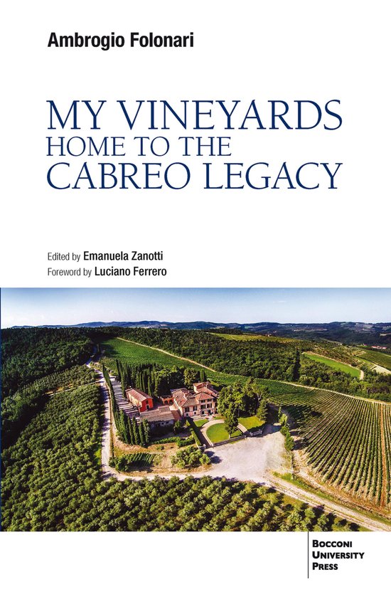 My Vineyards: Home to the Cabreo Legacy - cover