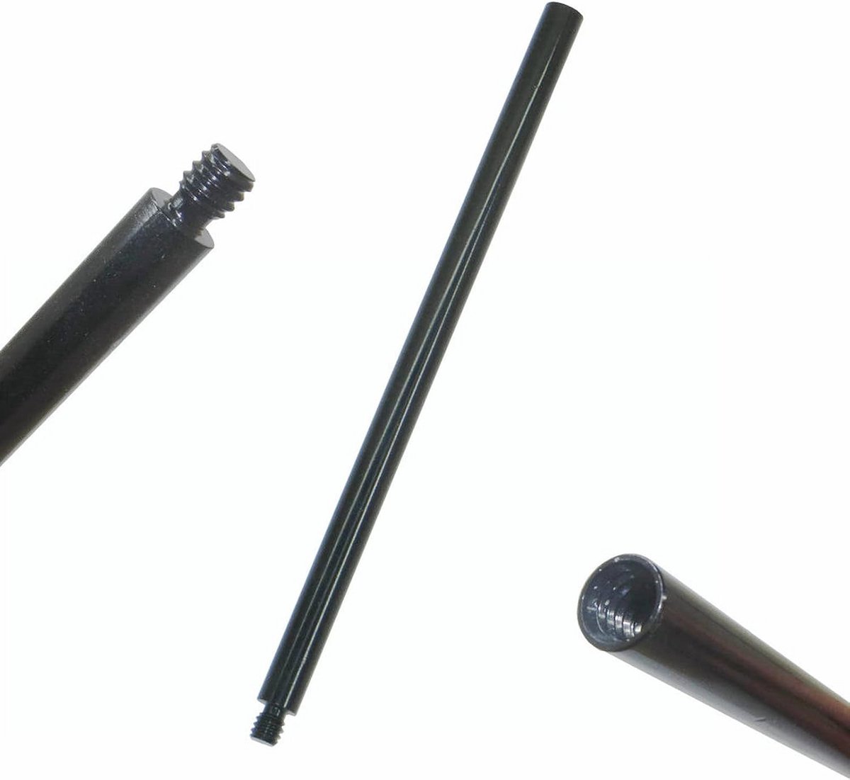 Universele 15cm Statief Verlengarm - Metalen Verlengstuk met 1/4 Schroefdraad voor DSLR en Camera Stabilisator
