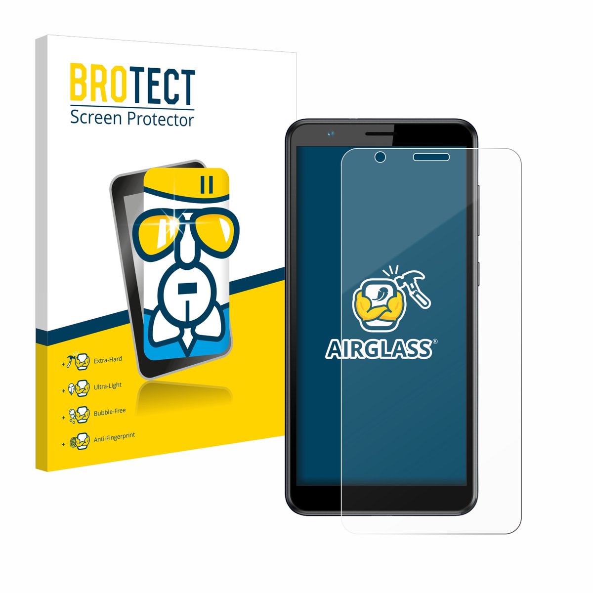 Screenprotector voor ZTE Blade A31 Beschermglas transparant