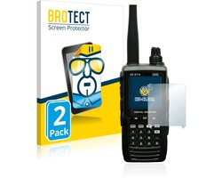 BROTECT - Screenprotector voor Aor AR-DV10 - Folie Beschermfolie transparant 2 Stuks
