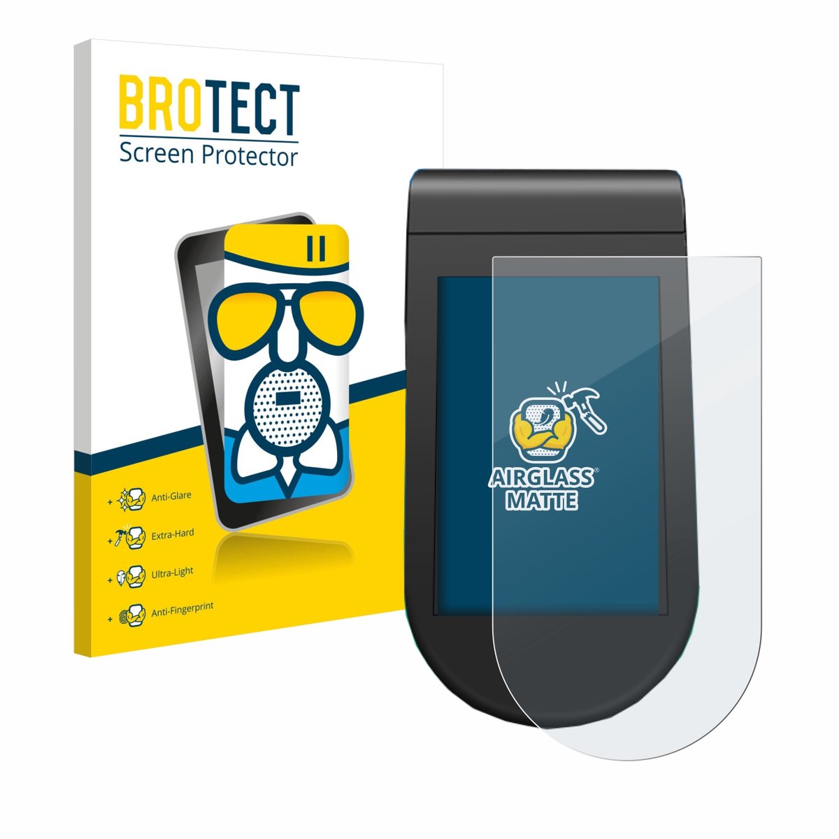BROTECT - Screenprotector voor SoFlow SO4 Pro MAX - Folie Beschermfolie Beschermglas matte