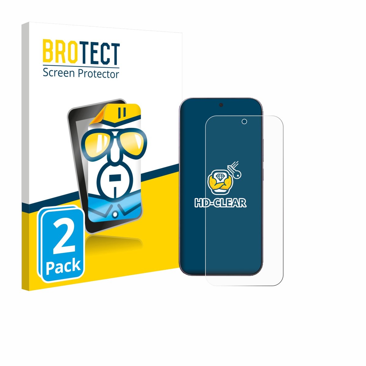 BROTECT - Screenprotector voor Xiaomi 17 Pro Max - Folie Beschermfolie transparant 2 Stuks