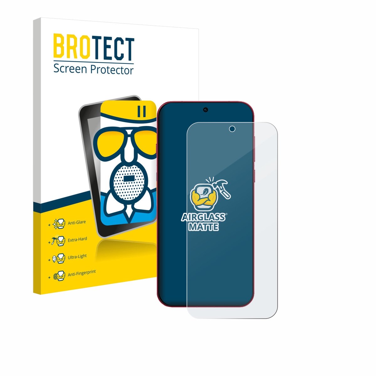 BROTECT - Screenprotector voor Oppo Find X9 Pro - Folie Beschermfolie Beschermglas matte