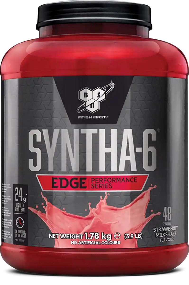 BSN Syntha-6 Edge Proteine Poeder - Eiwitshake Cookies & Cream - Whey Protein - 1800 gram (48 shakes)
