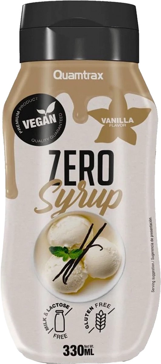 0% Kcal Syrup - 320ml - Vanille