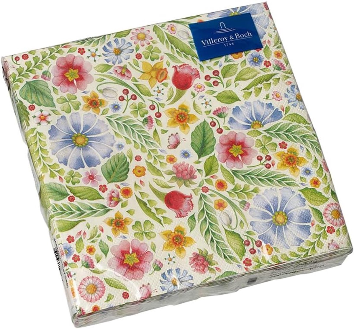 Papieren Servetten - Keuken Papier - Tafel Dekken - Decoratief Patroon - 33x33 cm - Wit