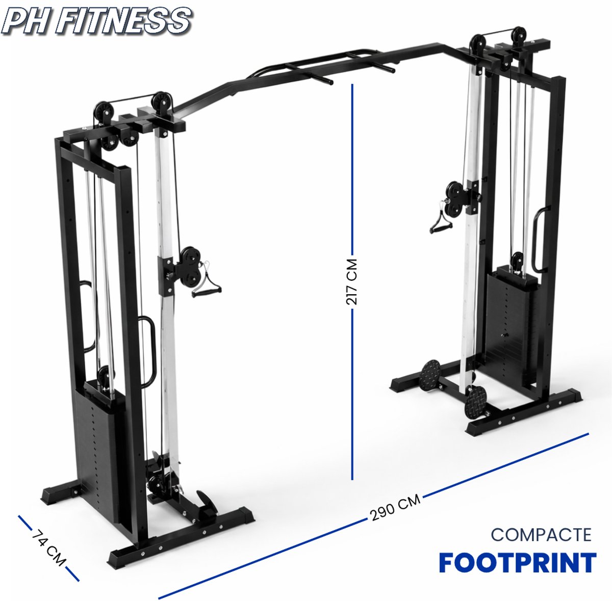 PH PH Dual Adjustable Crossover Machine - afbeelding 5