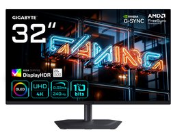GIGABYTE MO32U24 - 4K UHD QD-OLED Gaming Monitor - 240Hz - 32 Inch