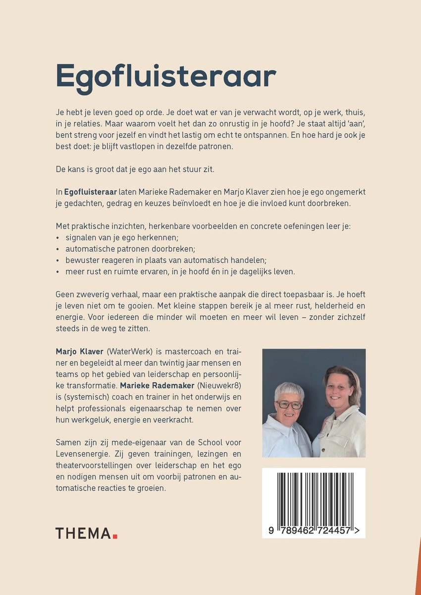 Egofluisteraar - back cover