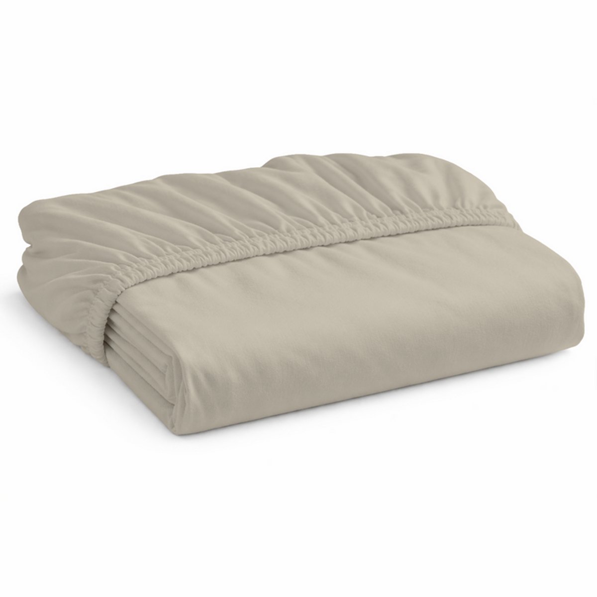 Decoware Hoeslaken - Katoen - Zand - Elastisch - 90x200 cm - Geschikt voor matrassen tot 25 cm