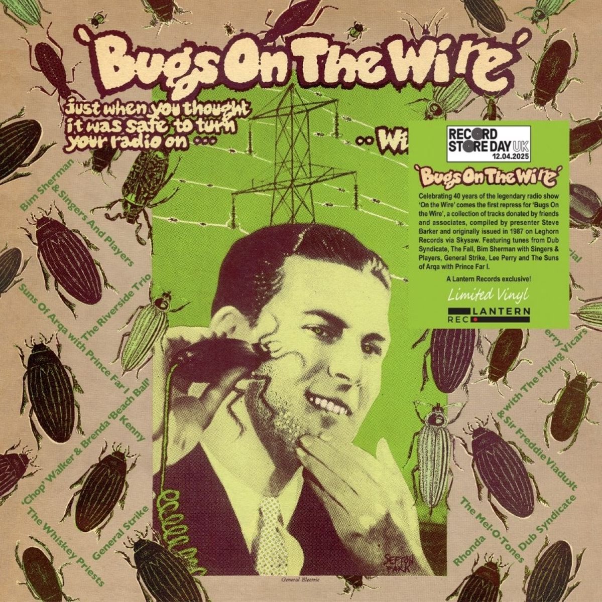 Various Artists - Bugs On The Wire (LP) (RSD 2025)