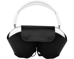 Phreeze Koptelefoon Hoes Universeel Hygienisch Zwart - Koptelefoon Case - Opbergcase Hoofdtelefoon - Geschikt voor o.a JBl, Sony, Bose - Zacht PU leer - Zwart