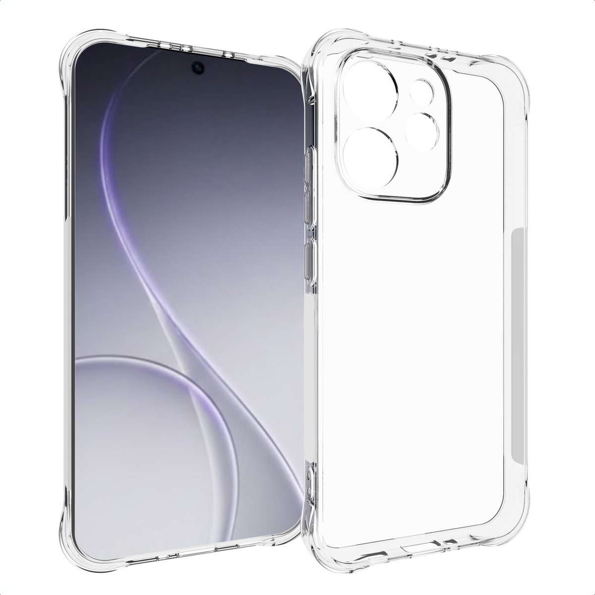 imoshion Hoesje - Geschikt voor Oppo Reno15 (5G) - Shockproof Case - Transparant