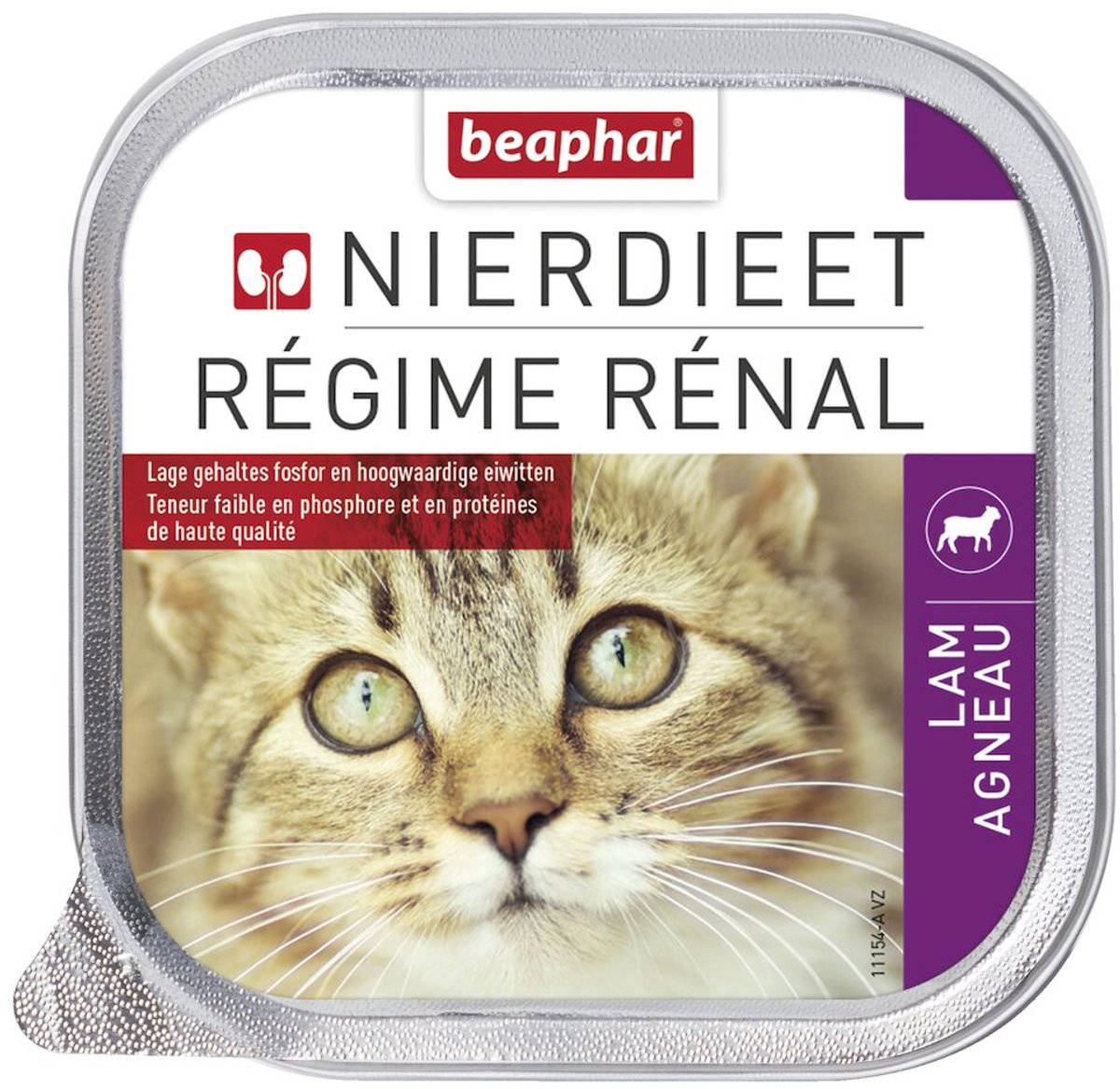 Beaphar Nierdieet Kattenvoer Nat Lam 100 gr