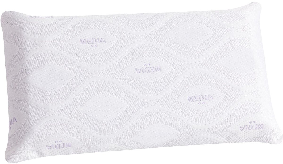 Moonia Technisch Bolkussen - Medium Stevigheid - Visco-elastisch - Massage-effect - Anatomisch - Anti-huisstofmijt