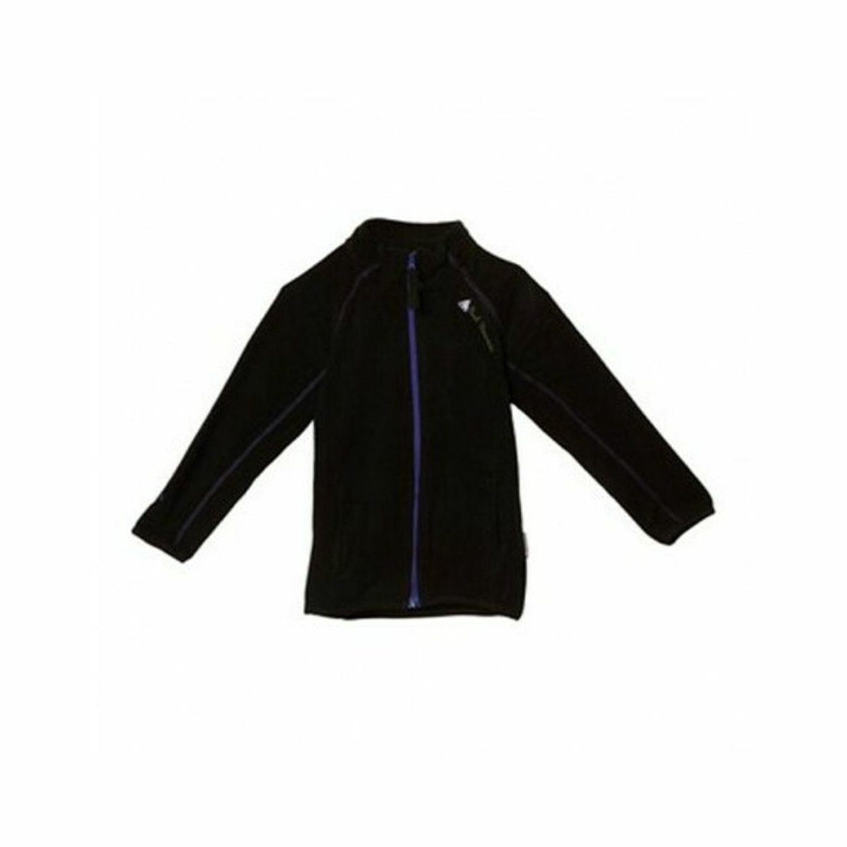 Microfleece meisjesshirt Peak Mountain full-zipGafone Zwart