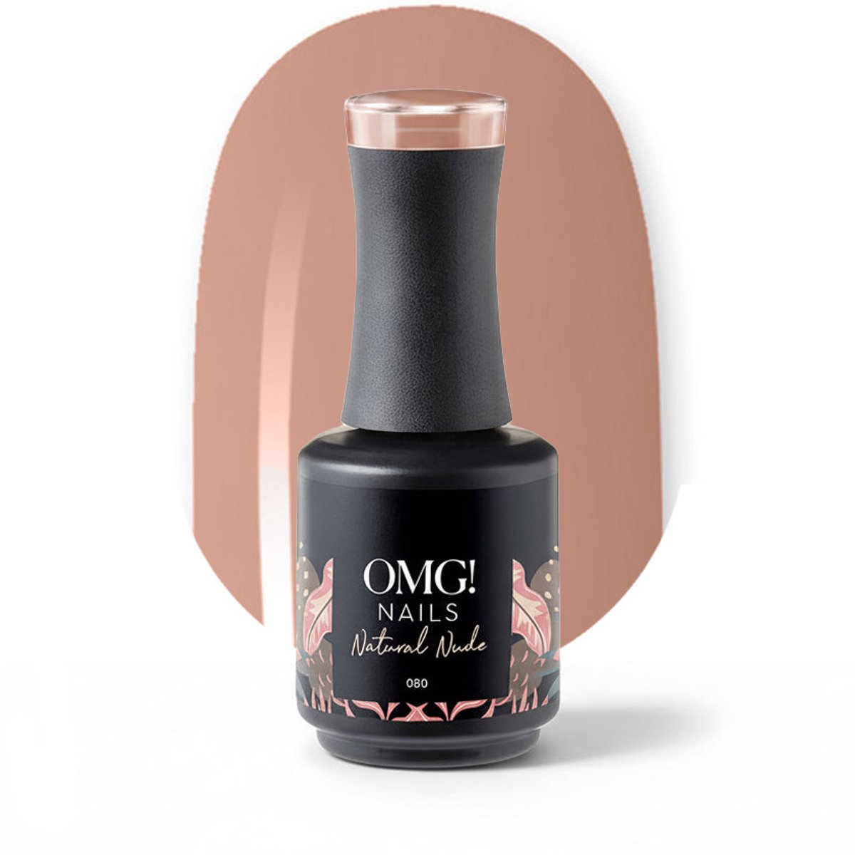 Limea OMG Gellak 080 Natural Nude 15ml - Gel nagellak - Nude Gel lak - OMG nails