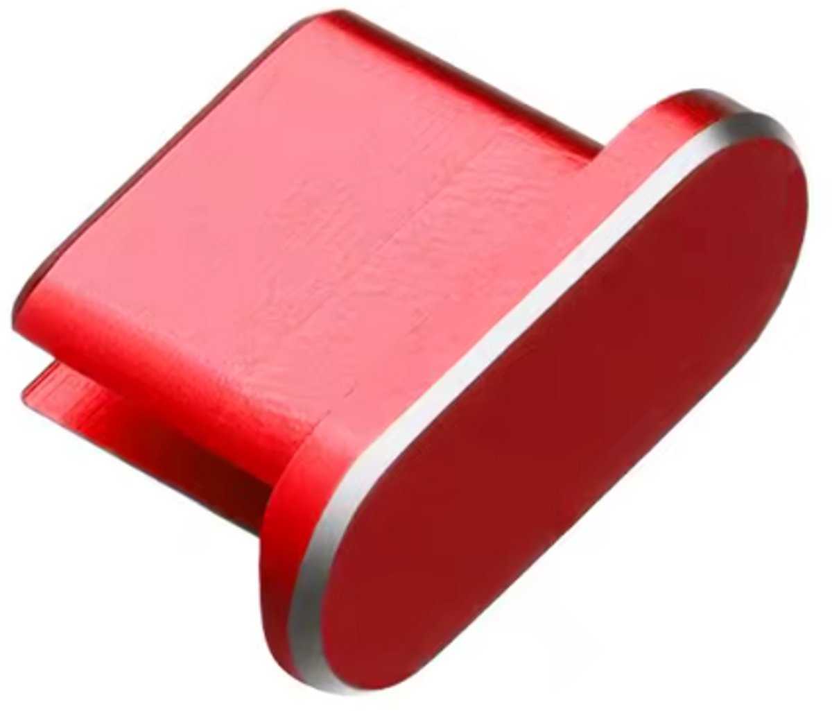 New Age Devi - Stofplug - Stofkapje - Rood - Geschikt voor USB-C