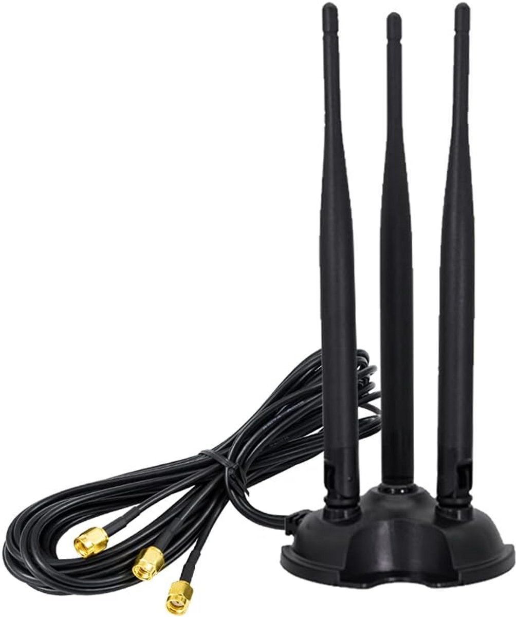 Krachtige Dubbele Frequentie WiFi Antenne 6dBi Versterker Magnetische Basis