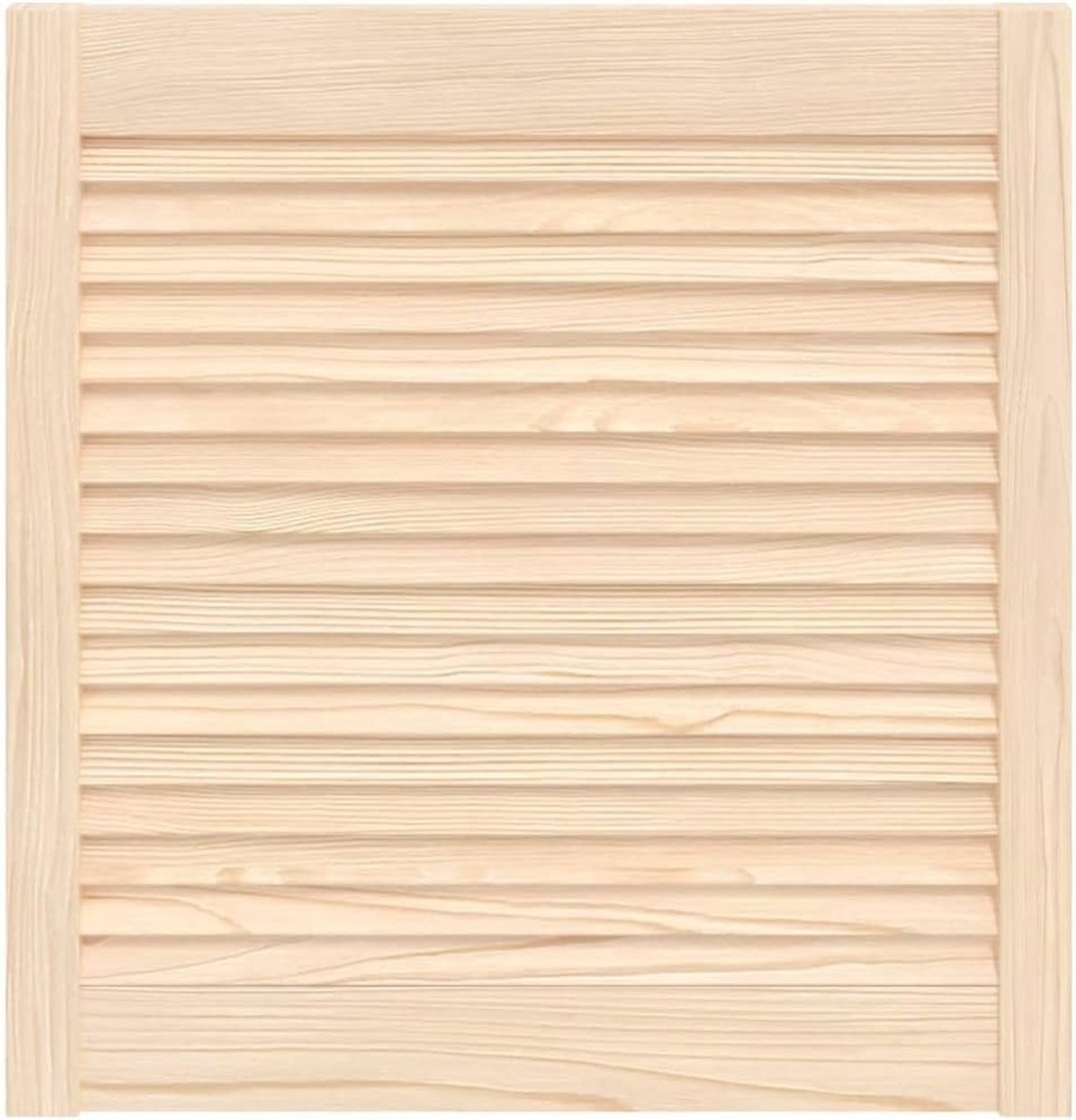 Lamellen Kastdeur Massief Grenenhout 61,5x59,4 cm