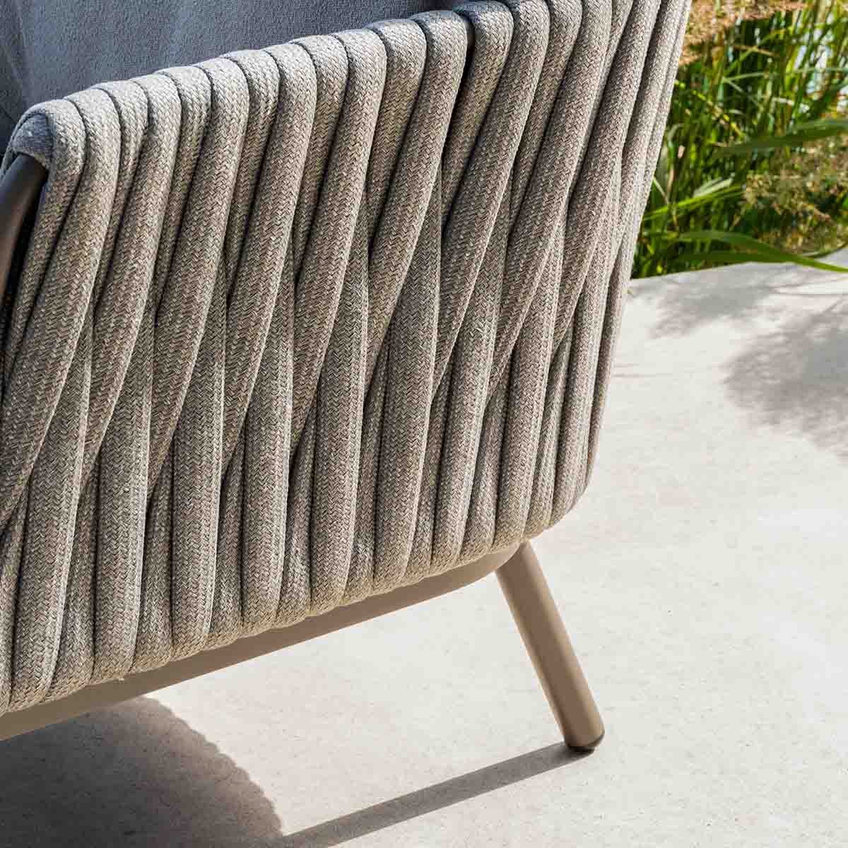 Taste by 4 Seasons Cannes 5-piece lounge set - earth