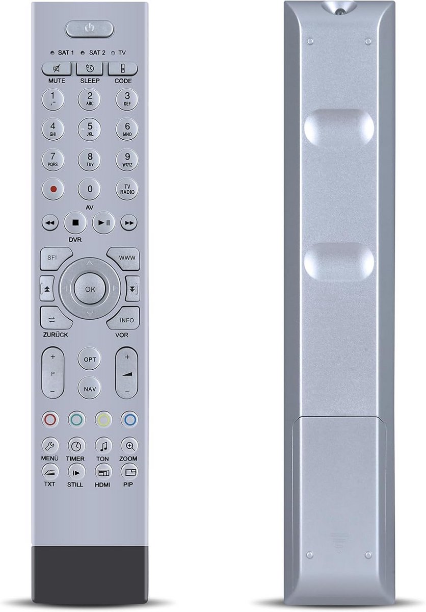 Universele afstandsbediening voor Technisat Ontvangers en Televisies
