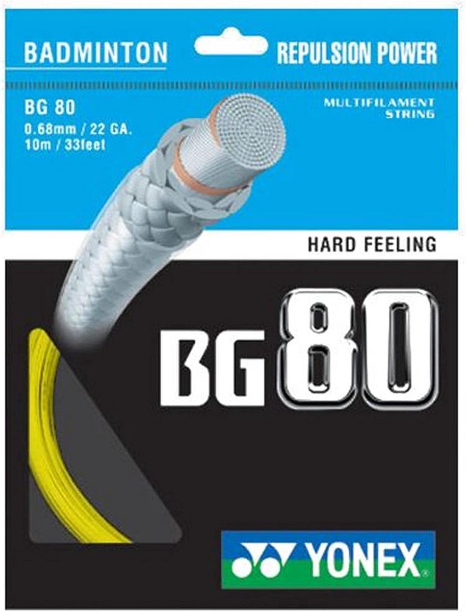 Badminton Snaren 0.68 mm - Kracht en Precisie voor Optimale Prestaties