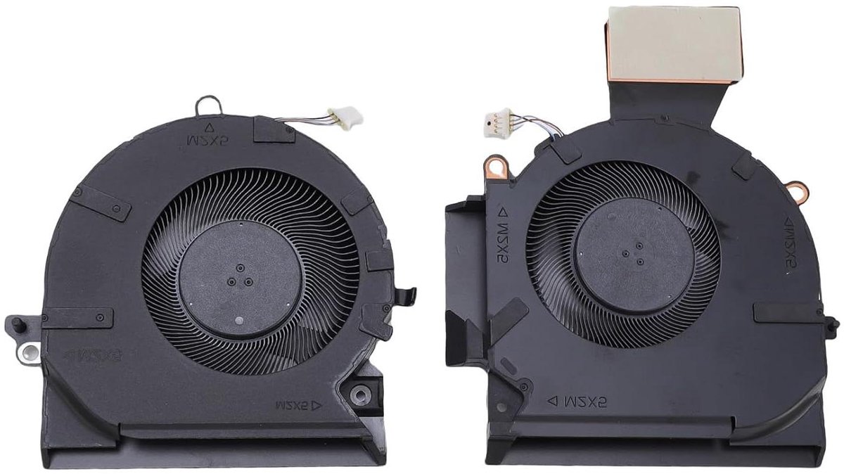 Koelventilatorset voor 16-B/16-C Laptop - Verbeterde CPU en GPU Koeling