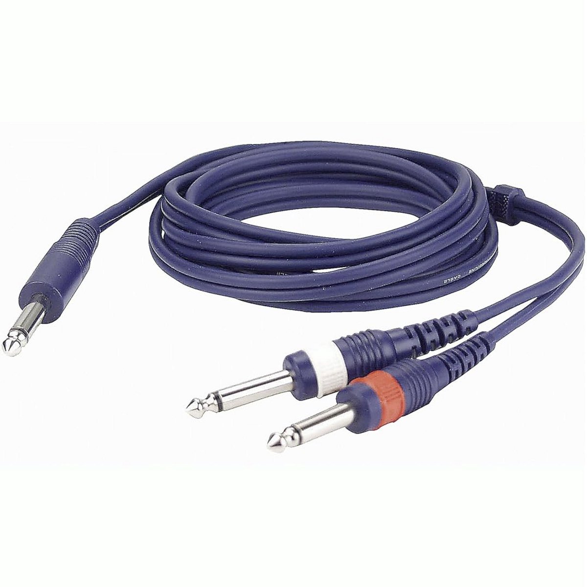 Stereo naar 2x Mono Jack Kabel 6,3mm - 1,5 Meter