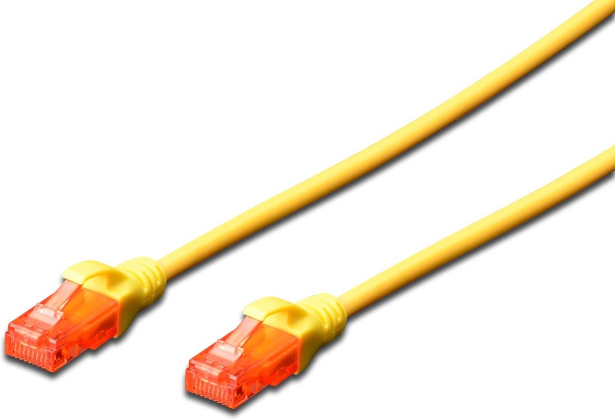Netwerkkabel CAT 6 U/UTP Patchkabel 5 meter Grijs