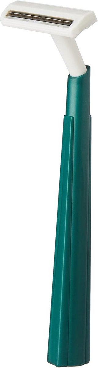 Set van 20 Gevoelige Tweezijdige Scheermesjes voor Gezicht en Lichaam - Groen