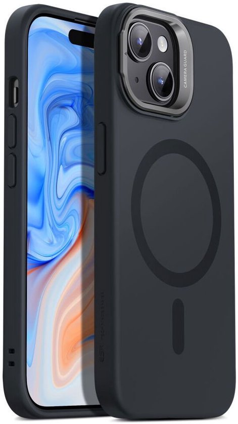 Coque ESR Cloud Kickstand Apple iPhone 15 Plus MagSafe Zwart