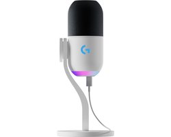 Logitech G Yeti GX - Gaming Microfoon - USB - RGB verlichting - Lightsync - Wit Image
