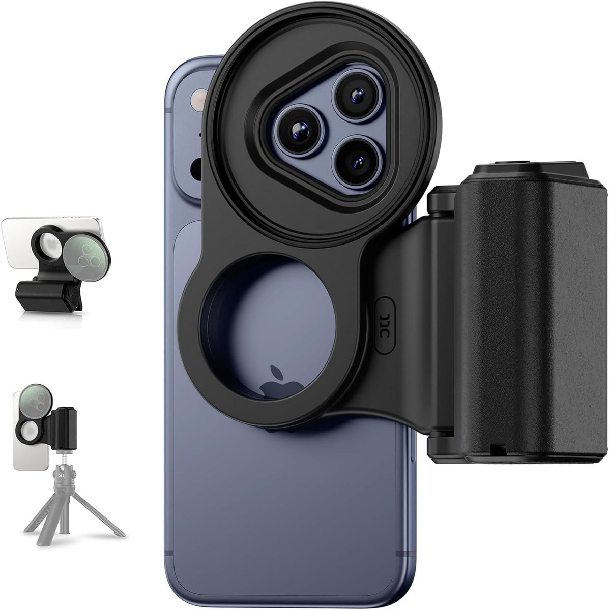Telefoon Grip Handvat Met Filter Adapter 67mm Voor iPhone - Bluetooth Afstandsbediening