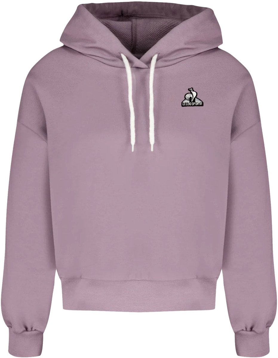 Dames Hoodie Le Coq Sportif Contemporain SP N°1 Toadstool