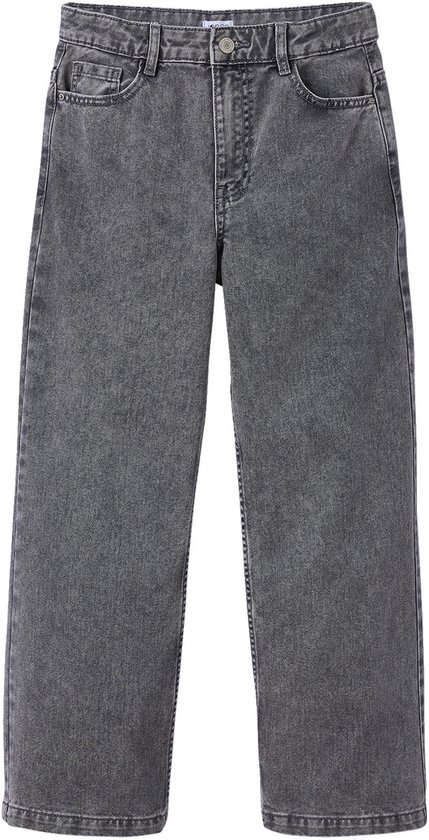 Losse jeans voor meisjes JONEN denimgrijs