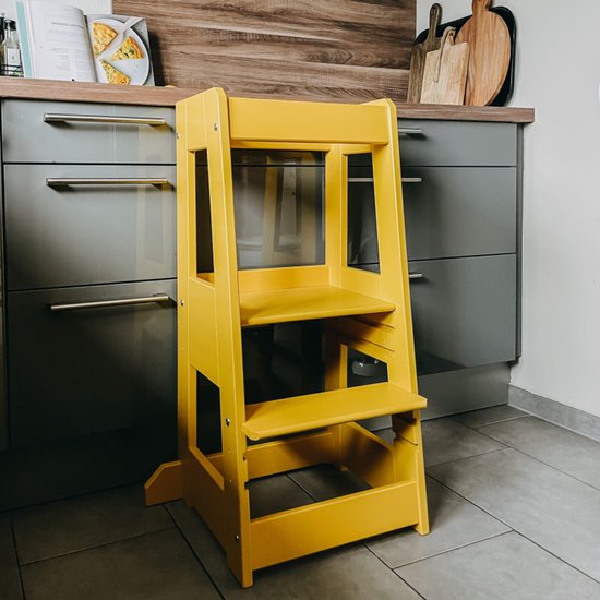 Montessori Faltbarer Lernt urm Kinder Küchen helfer Turm Tritt hocker Für Kleink