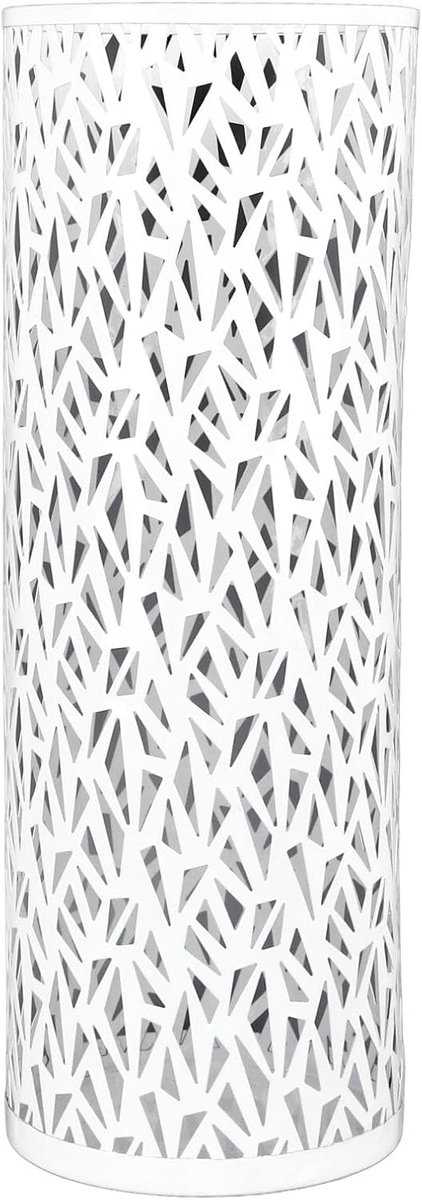 Imperatoris - Paraplubak - Parapluhouder - Vrijstaand Umbrella Stand - Rond - Wit - 35 cm Hoog