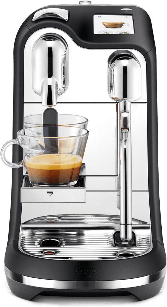 Sage the Creatista Pro Black Truffle SNE900BTR Nespresso Koffiecupmachine