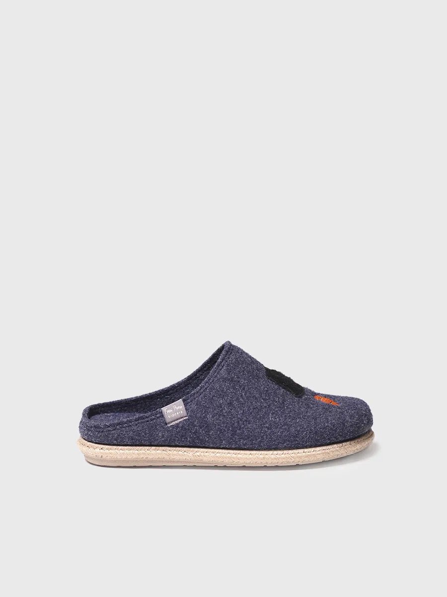 Viltslippers voor heren | TOBI-EF