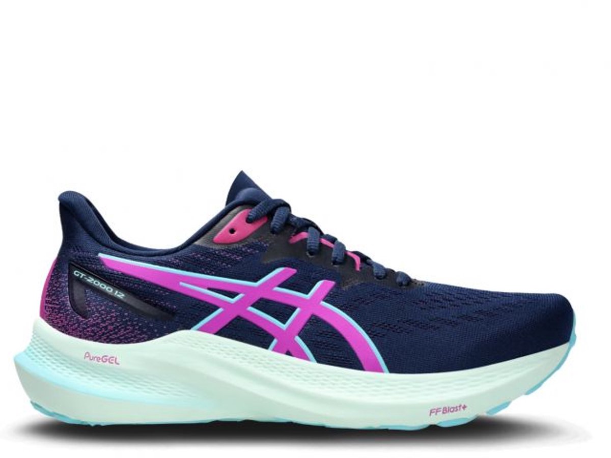 Asics Gt-2000 12 Hardloopschoenen 1/2 Vrouw Blauw
