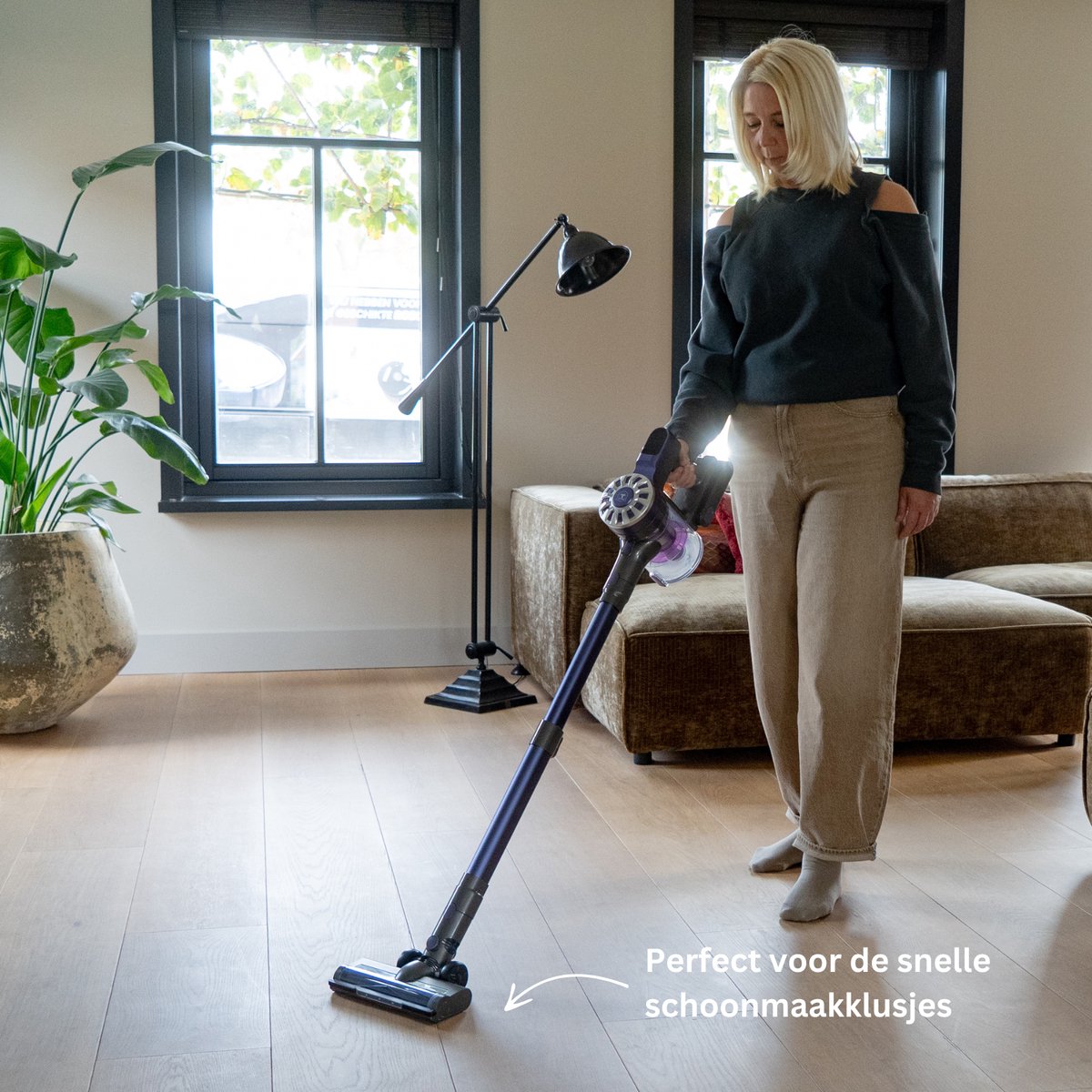 TONIHOMI® Q8 Robotstofzuiger met Dweilfunctie Zwart - afbeelding 2