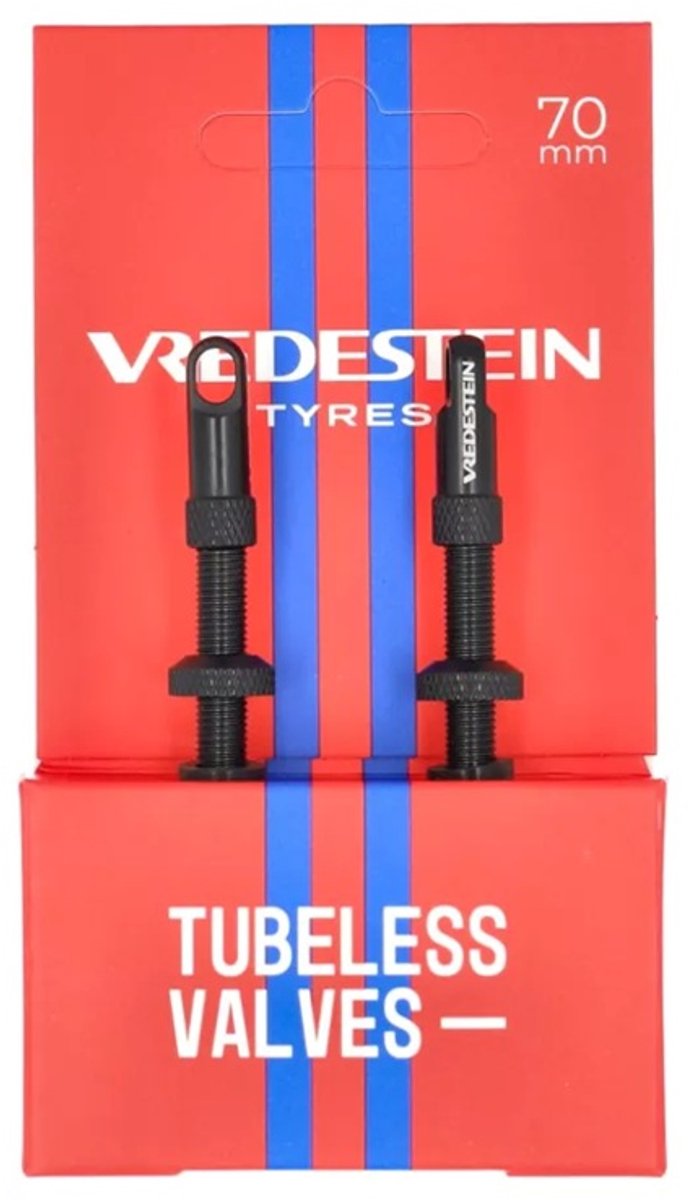 Vredestein ventiel tubeless 70 mm set 2 stuks