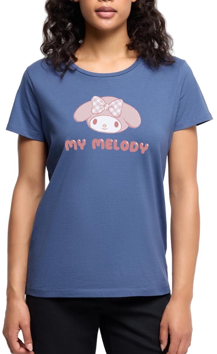 My Melody Portret Premium T Shirt Dames