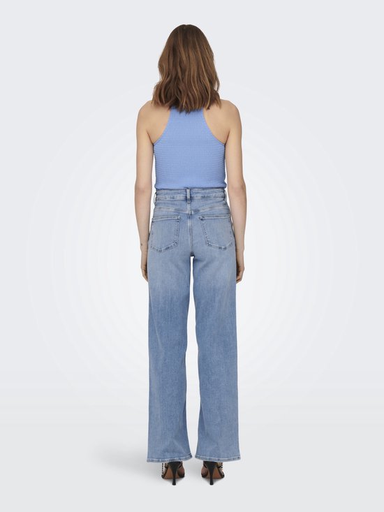 UNIQUEMENT ONLMADISON BLUSH HW WIDE DNM CRO371 NOOS Femme - Taille LX L32