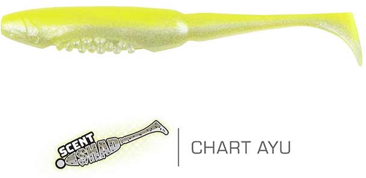 Fox Rage Scent Shad Chartreuse Ayu 9cm Chartreuse Ayu