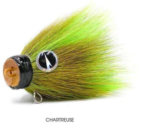 VMC Baby Mustache Shallow Chartreuse 14 gr van Merkloos — afbeelding 2