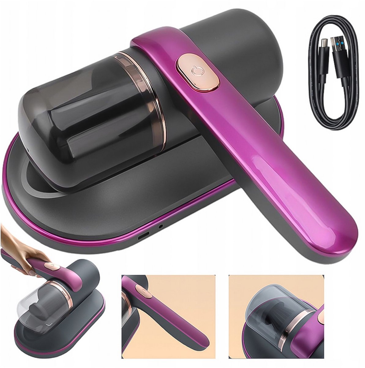 Huisstofmijt UV Lamp Stofzuiger - Bacterie- en - afbeelding 3